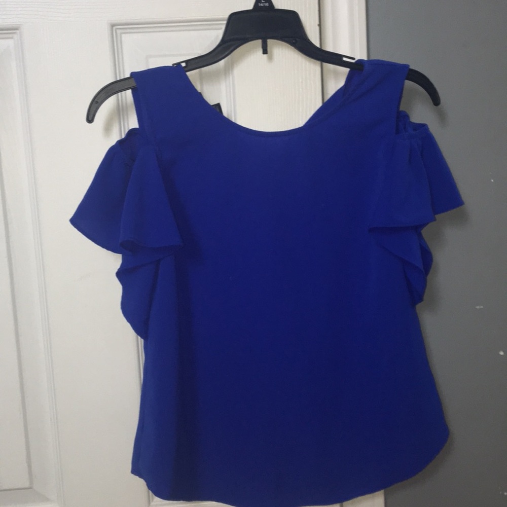 Girls blue blouse